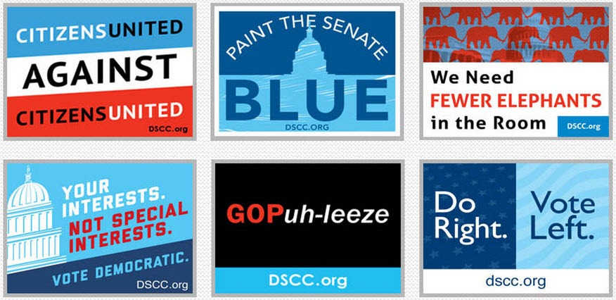 DSCC bumper stickers proposed